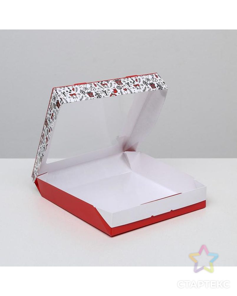 Коробка складная «Время добрых подарков», 20 × 12 × 4 см арт. СМЛ-101577-2-СМЛ0005097369 3