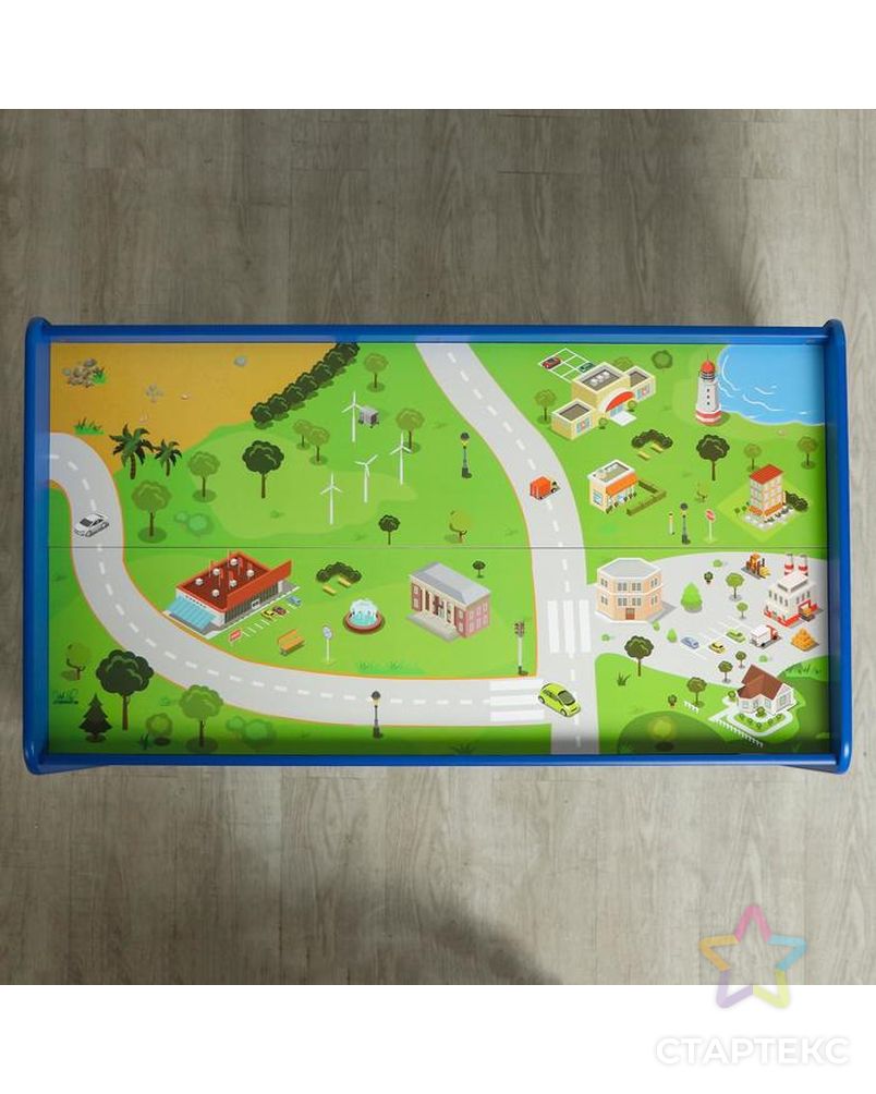Стол детский «Универсальный» для железных дорог, и других игр, в собран. виде: 100×57×40 см арт. СМЛ-91022-1-СМЛ0005099552 2