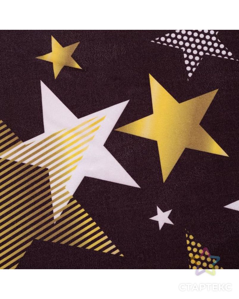 Полотенце пляжное Этель "Золотые звезды", d 150 см, 100% п/э арт. СМЛ-120055-1-СМЛ0005105969