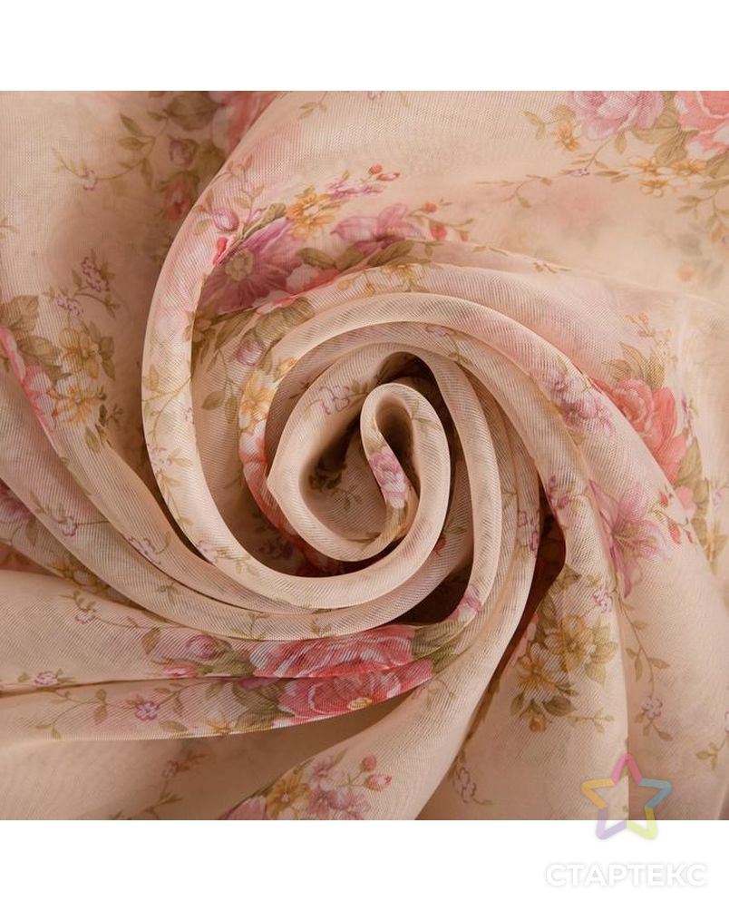 Штора тюль «Voile Rose» размер300х260 см, цвет розовый арт. СМЛ-36872-1-СМЛ0005108517 4