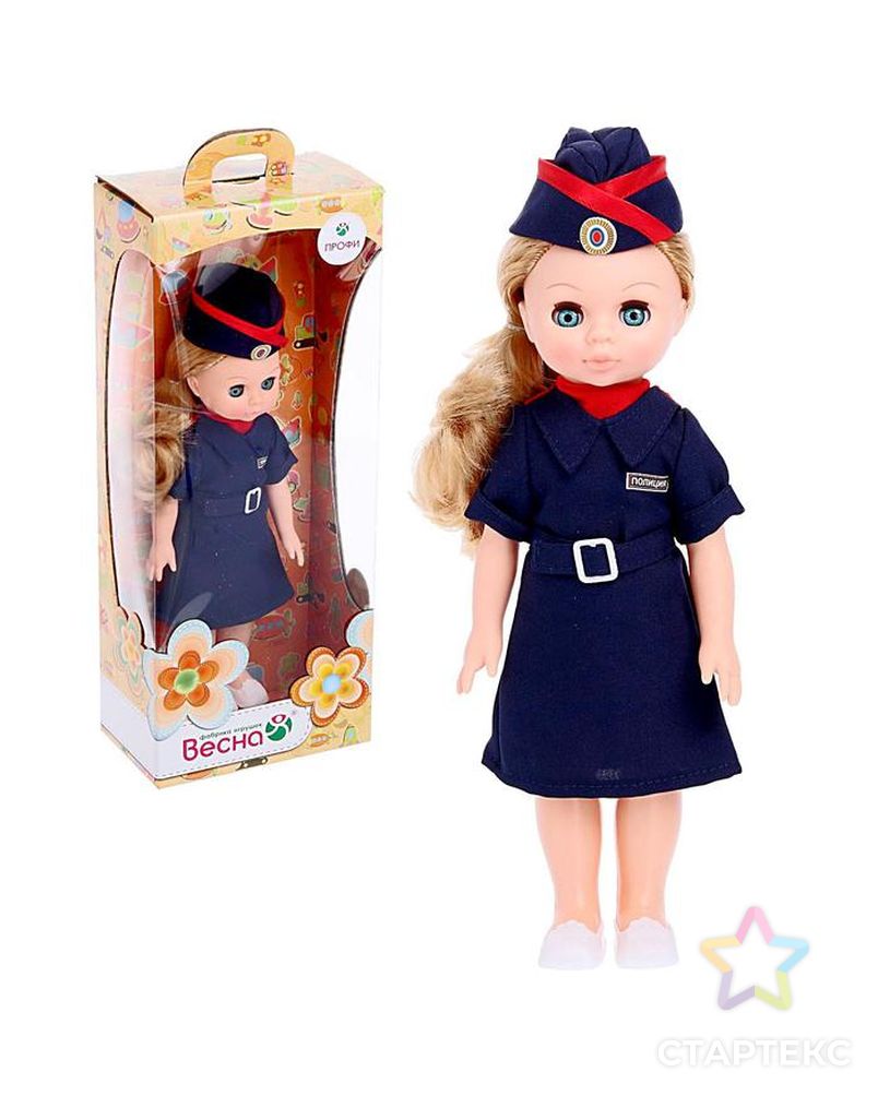 Кукла «Полицейский девочка», 30 см арт. СМЛ-125544-1-СМЛ0005114649 1