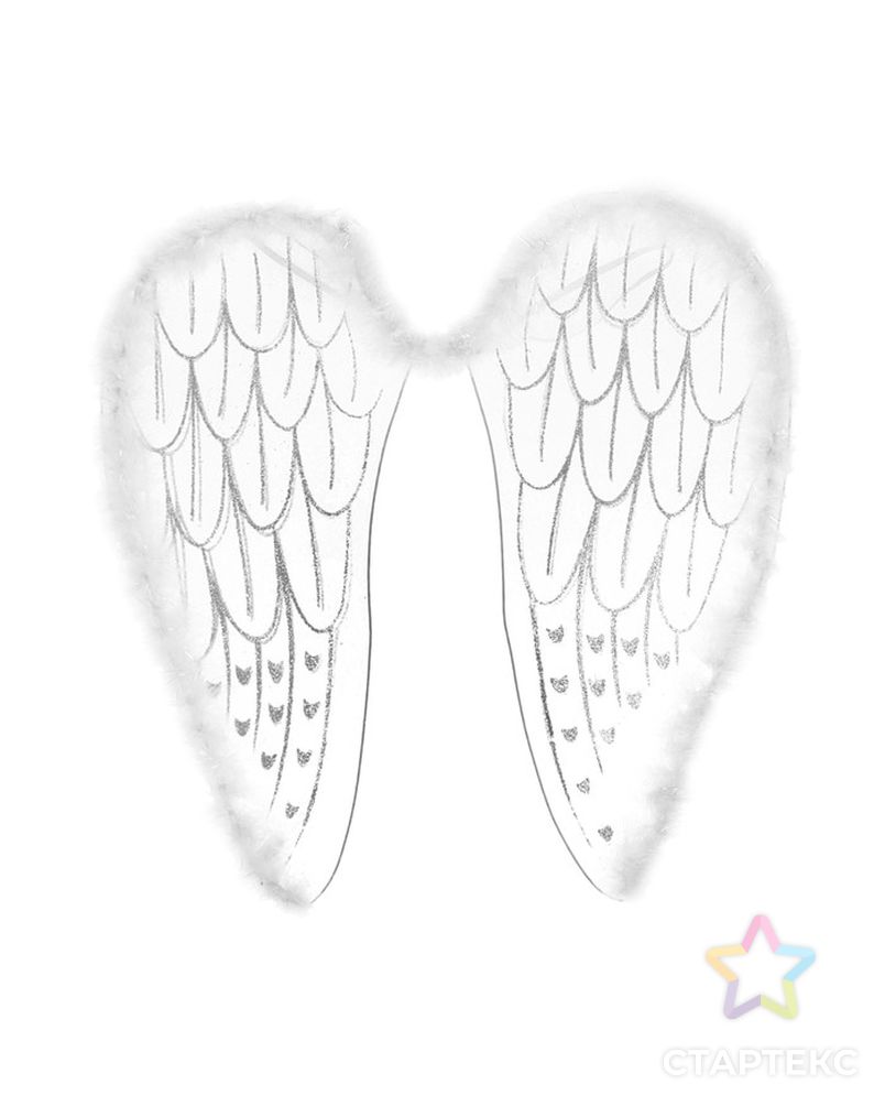 Крылья "Ангел", на резинке арт. СМЛ-105667-1-СМЛ0000511875 1