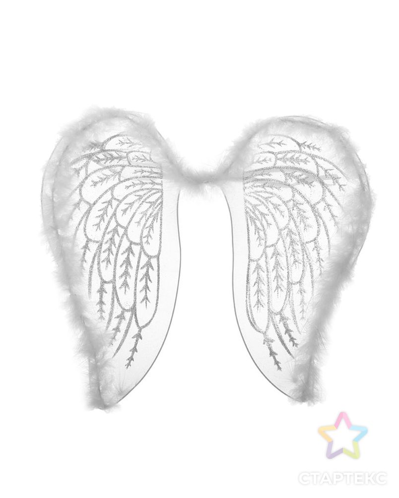 Карнавальные крылья «Ангелочек», для детей арт. СМЛ-105668-1-СМЛ0000511876 1