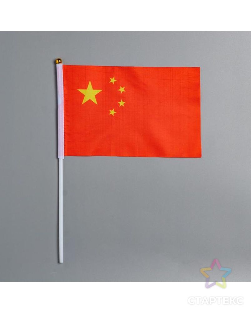 Флаг Китая 21х14 см арт. СМЛ-113040-1-СМЛ0005122443 1