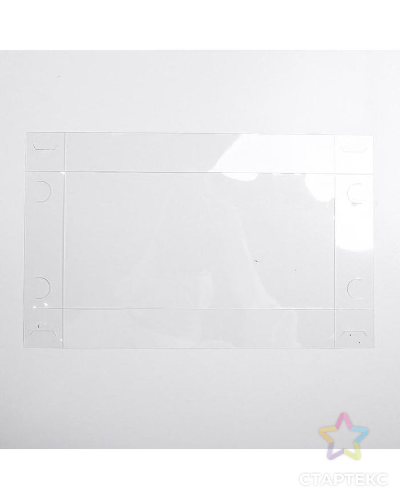 Коробка для кондитерских изделий с PVC крышкой «С Новым годом!», 10.5 × 21 × 3 см арт. СМЛ-93758-1-СМЛ0005128790 7