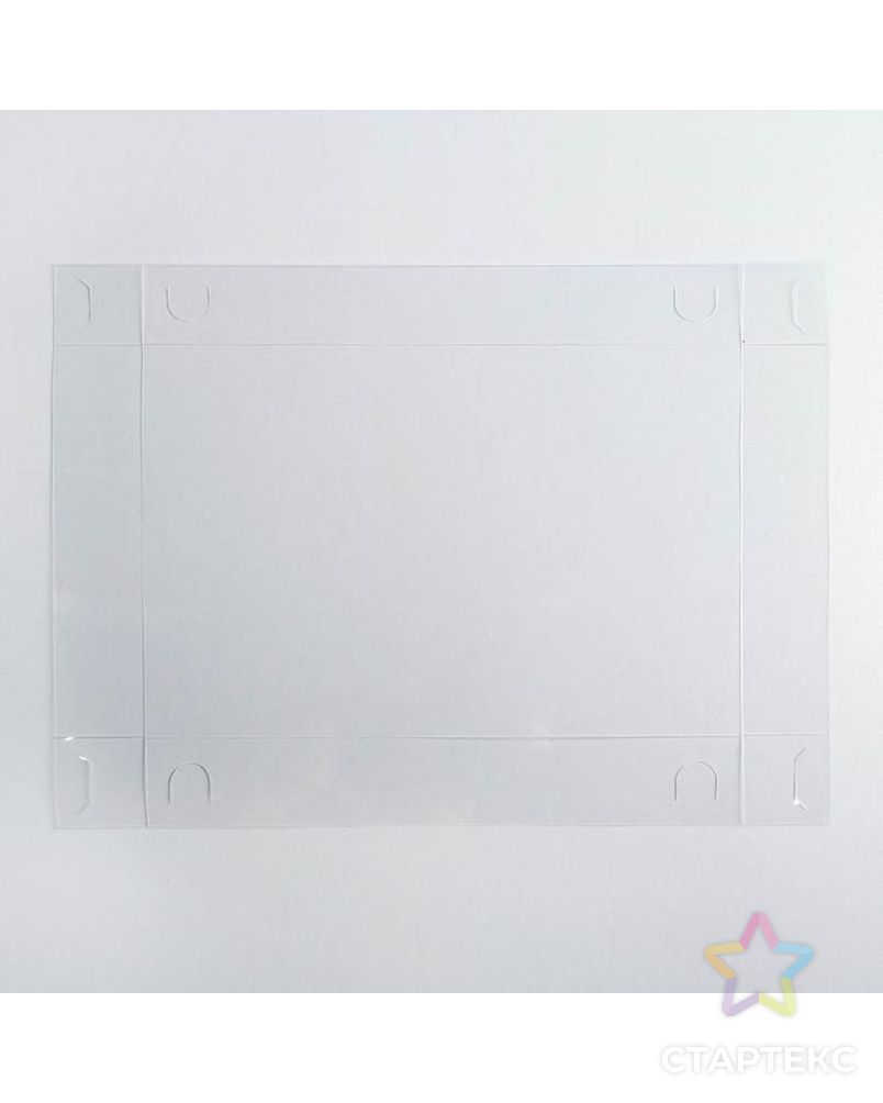Коробка для кондитерских изделий с PVC крышкой «Удачного Нового года», 10.5 × 21 × 3 см арт. СМЛ-92421-1-СМЛ0005128799 7
