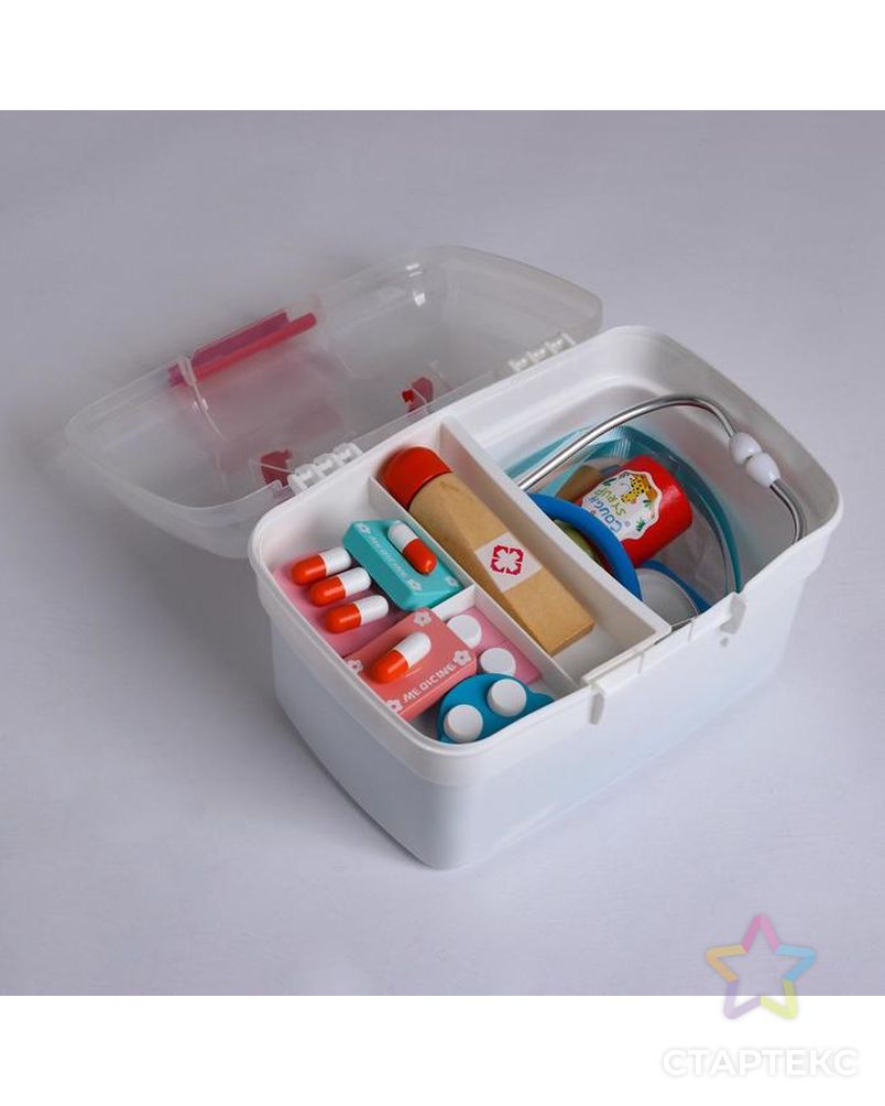 Детский игровой набор «Медик» 20.5×12.5×13,5 см арт. СМЛ-91519-1-СМЛ0005131466