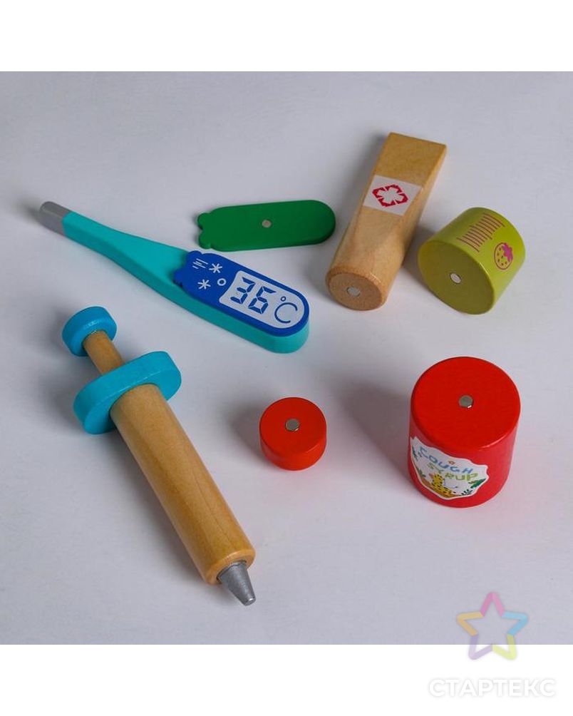 Детский игровой набор «Медик» 20.5×12.5×13,5 см арт. СМЛ-91519-1-СМЛ0005131466 4