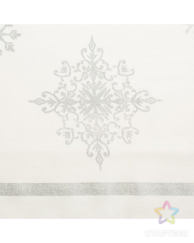 Полотенце "Этель" Серебряные снежинки 40х70 см, 100%хл, 190г/м2 арт. СМЛ-38909-1-СМЛ0005135195 3