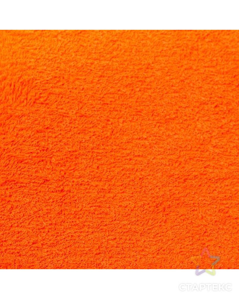 Полотенце махровое Экономь и Я 50х90 см, цв. ярко-оранжевый, 100% хлопок арт. СМЛ-38682-1-СМЛ0005135590 2