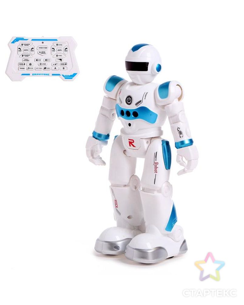 Робот радиоуправляемый IQ BOT GRAVITONE, русское озвучивание, цвет синий арт. СМЛ-130713-1-СМЛ0005139282 1