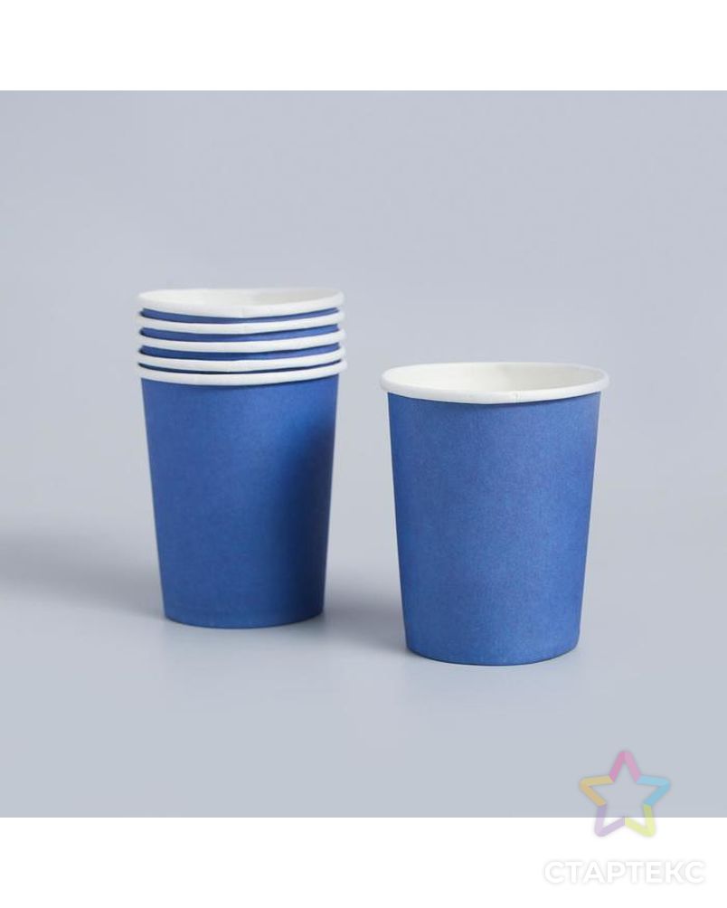 Набор посуды "С Днём Рождения" цвет голубой арт. СМЛ-115385-1-СМЛ0005142359