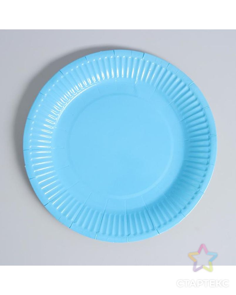 Набор посуды "С Днём Рождения" цвет голубой арт. СМЛ-115385-1-СМЛ0005142359 3