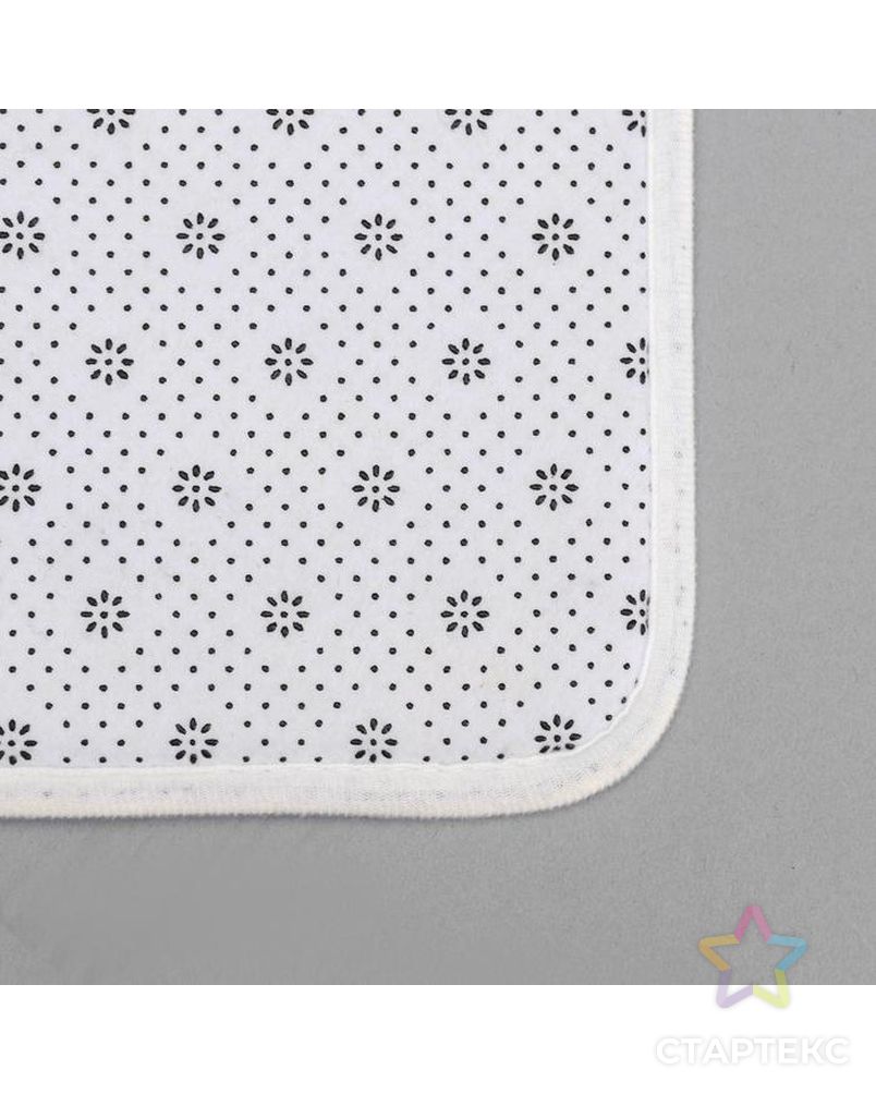 Набор ковриков для ванны и туалета «Мрамор» 2 шт: 79×50, 50×39 см, цвет бежевый арт. СМЛ-41812-1-СМЛ0005148846 4