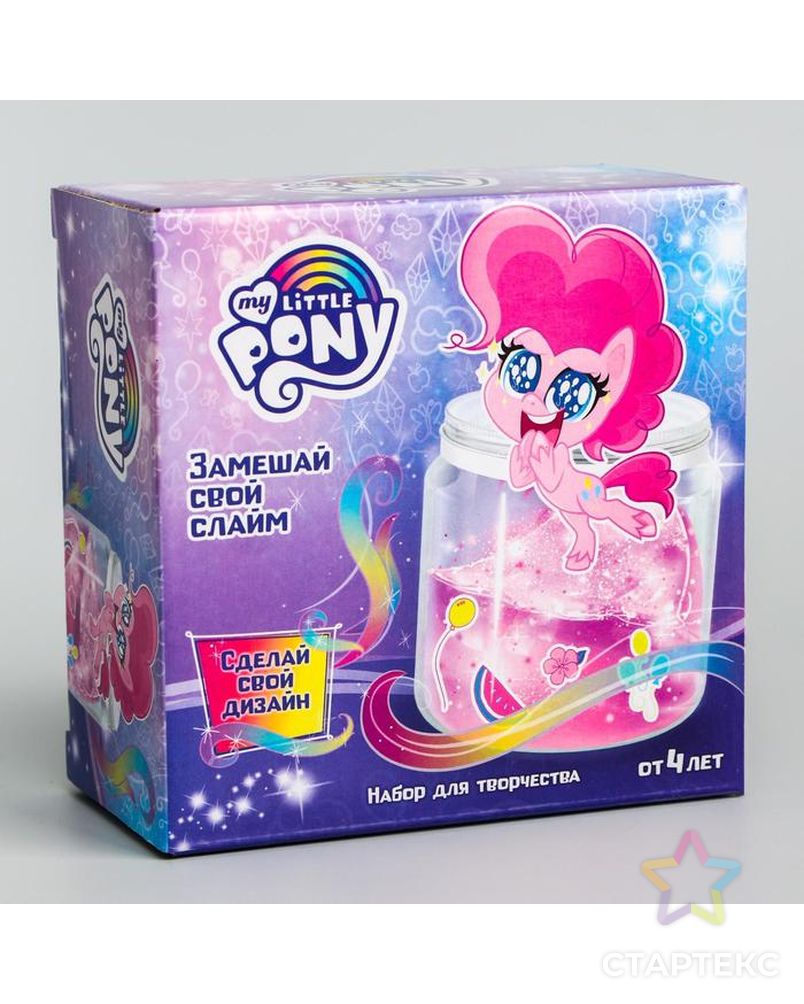 Замешай свой слайм "Пинки Пай" My Little Pony арт. СМЛ-130236-1-СМЛ0005148996