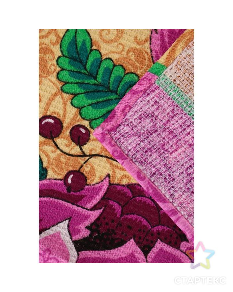 Полотенце вафельное «Дерево изобилия», 45х60см, цвет розовый арт. СМЛ-115096-1-СМЛ0005149132