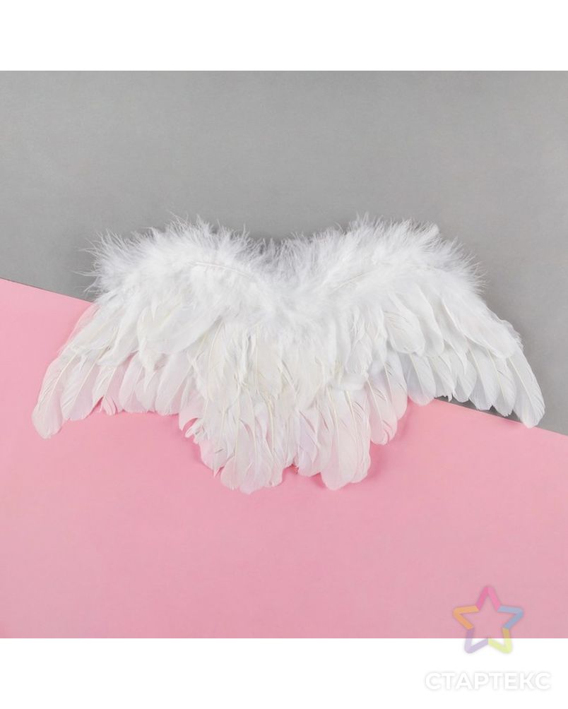 Крылья ангела, 55×30, цвет белый арт. СМЛ-62059-1-СМЛ0000515303 1