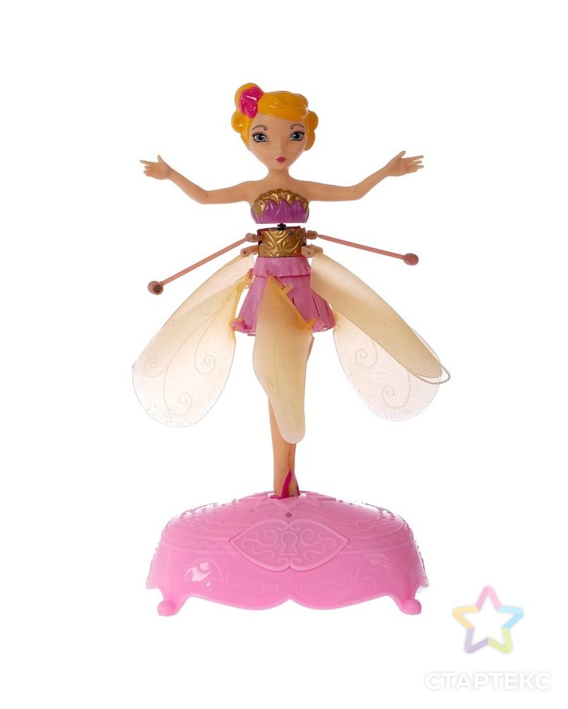 Кукла летающая и парящая "Сказочная фея Лилия", световой эффект, USB-кабель, МИКС арт. СМЛ-154809-1-СМЛ0000515383 2