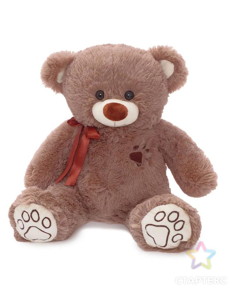 Мягкая игрушка «Медведь Бен» белый, 50 см арт. СМЛ-101304-2-СМЛ0005155048 1