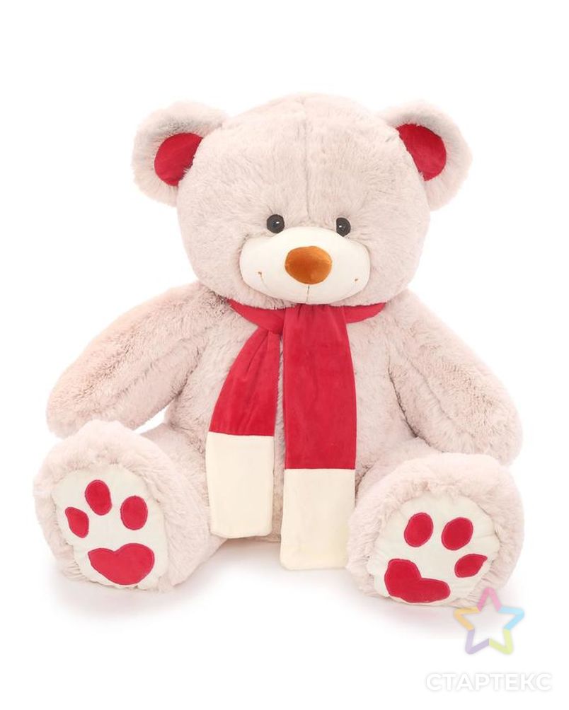 Мягкая игрушка «Медведь Кельвин» латте, 90 см арт. СМЛ-117725-1-СМЛ0005155068 1