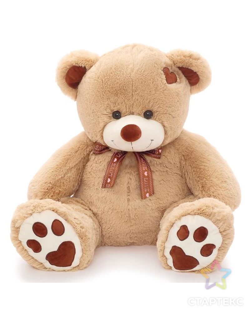 Мягкая игрушка «Медведь Тони», 90 см, цвет белый арт. СМЛ-101308-2-СМЛ0005155072 1