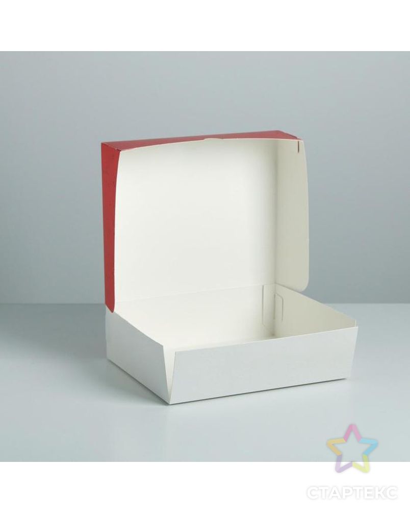 Упаковка для кондитерских изделий «С Новым Годом!», 20 × 17 × 6 см арт. СМЛ-88729-1-СМЛ0005155342 3