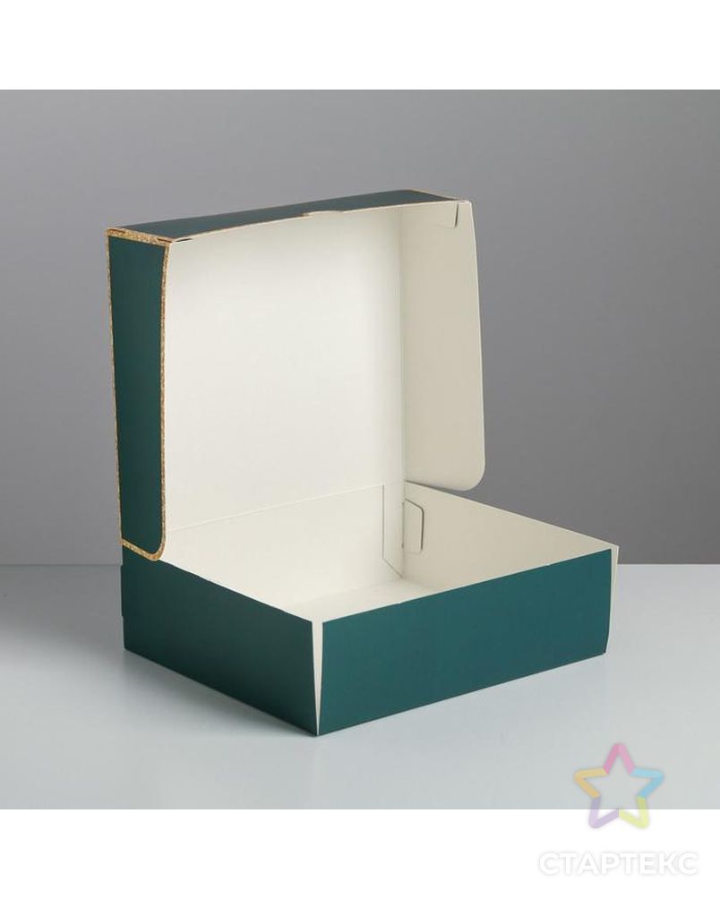 Упаковка для кондитерских изделий «Счастья», 20 × 17 × 6 см арт. СМЛ-89382-1-СМЛ0005155350 4