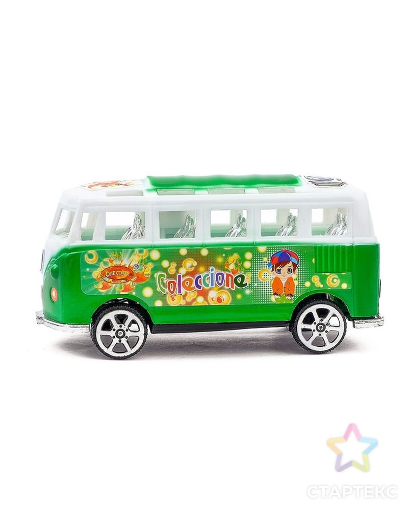 Автобус инерционный «Микроавтобус», цвета МИКС арт. СМЛ-62153-1-СМЛ0000516286 2