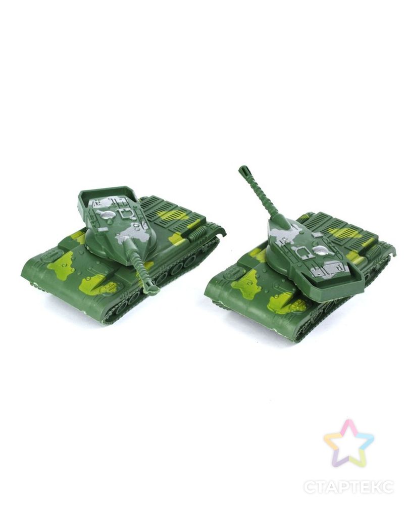 Паровоз инерционный «Военный», с танками, цвета МИКС арт. СМЛ-62154-1-СМЛ0000516292 7