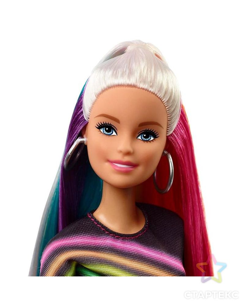 Кукла Барби с радужными волосами, блондинка арт. СМЛ-111632-1-СМЛ0005178753