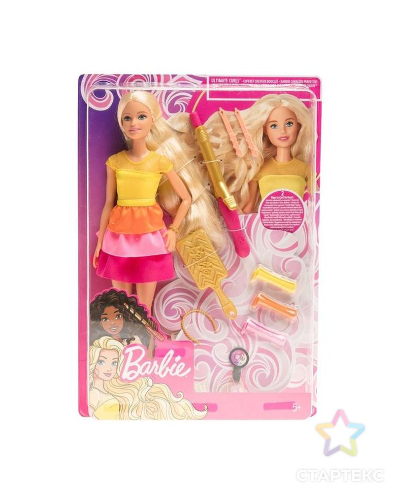 Кукла Барби в модном наряде, с аксессуарами для волос арт. СМЛ-111633-1-СМЛ0005178754 2