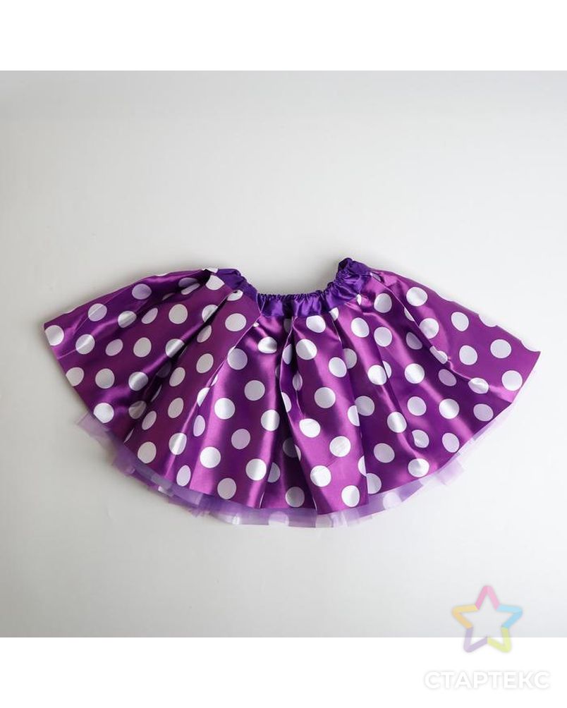 Карнавальная юбка «Малышка», цвет фиолетовый арт. СМЛ-90614-1-СМЛ0005196938
