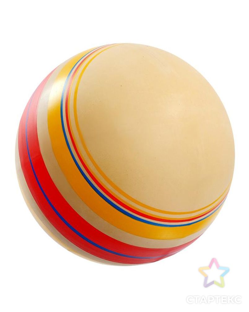 Мяч диаметр 200 мм, Эко, ручное окрашивание арт. СМЛ-89415-1-СМЛ0005203125 1
