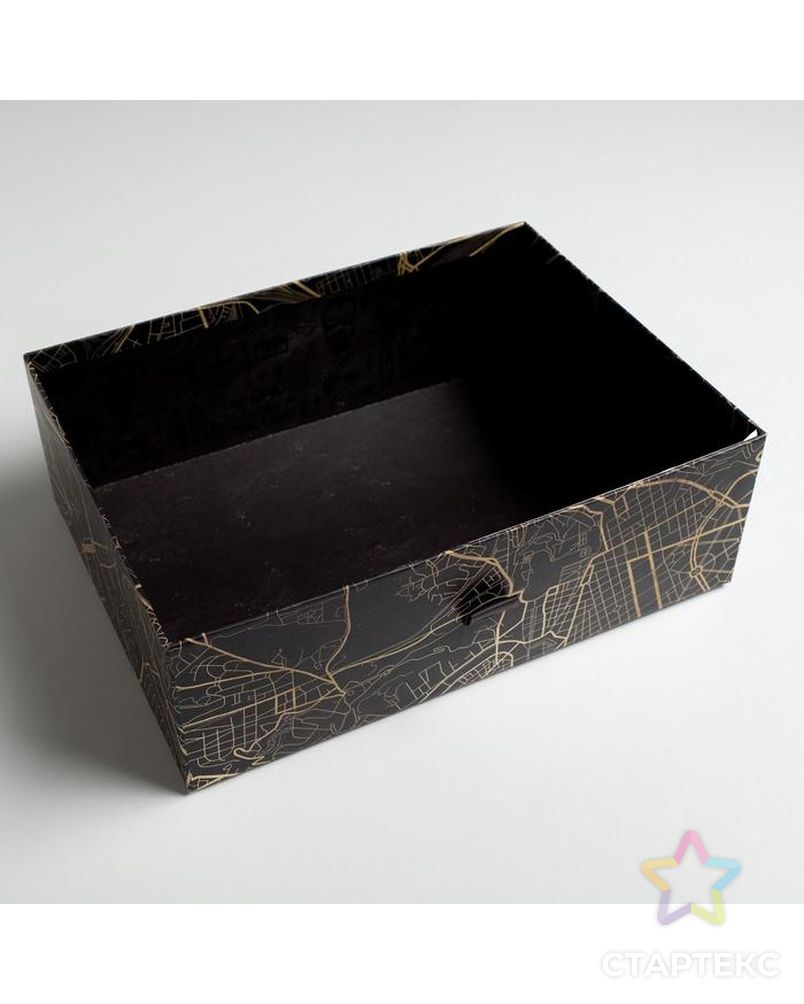 Коробка подарочная «Джентельмен», 22 × 15 × 8 см арт. СМЛ-117865-3-СМЛ0005205151 4