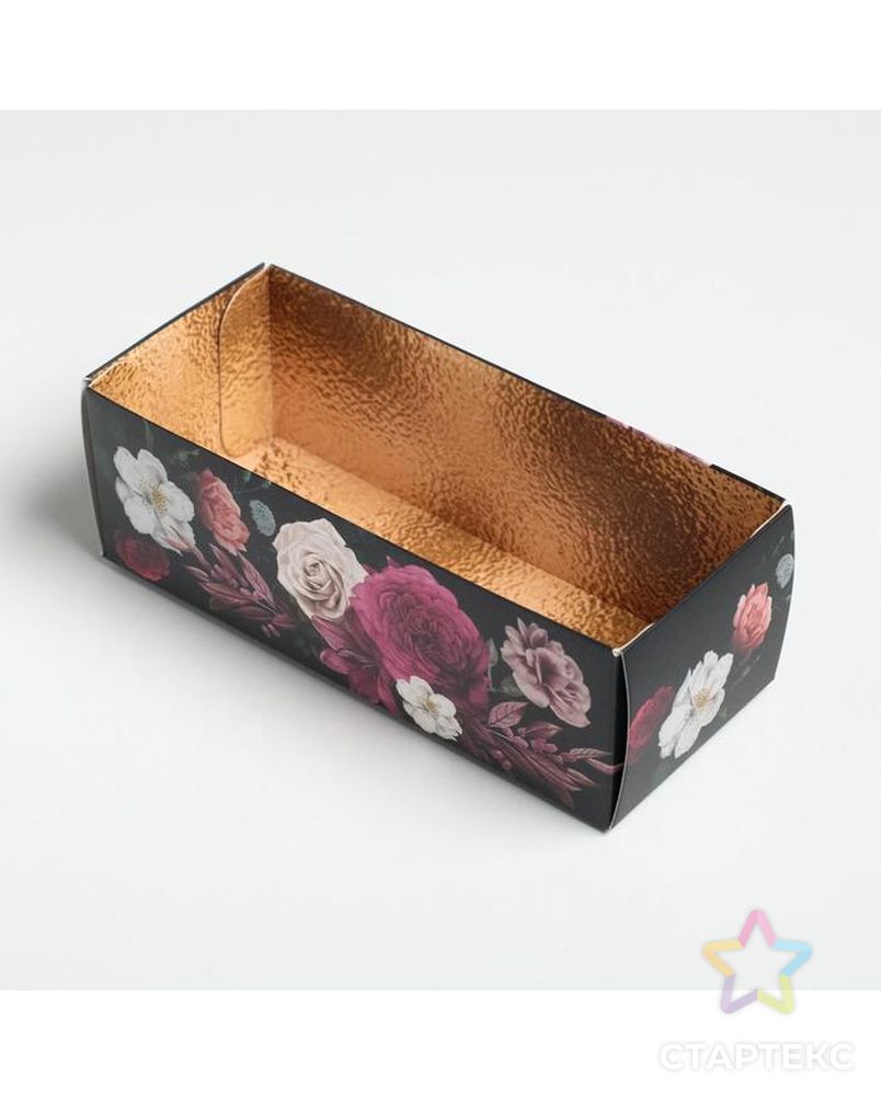 Коробка для сладостей With love, 14,5 х 5 х 6 см арт. СМЛ-117005-1-СМЛ0005205216 3