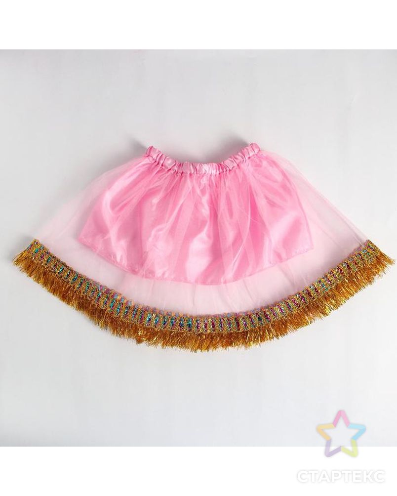 Карнавальная юбка «Бабочка», цвет розовый арт. СМЛ-91057-1-СМЛ0005205856 1