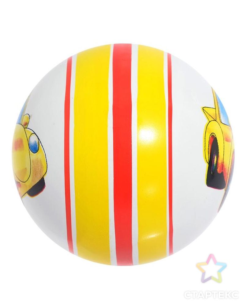 Мяч диаметр 100 мм, (рисунок), цвета МИКС арт. СМЛ-89120-1-СМЛ0005215063 2