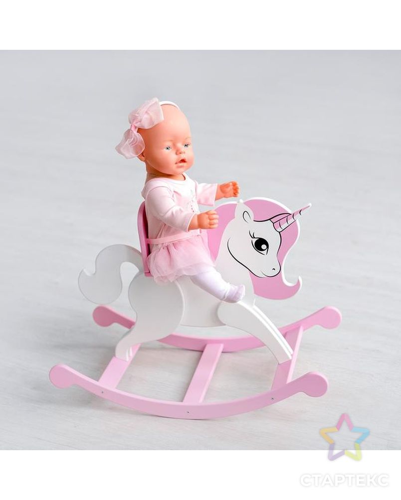 Игровая мебель для кукол коллекции «Shining Crown» Единорог, цвет розовое облако арт. СМЛ-90913-1-СМЛ0005216839