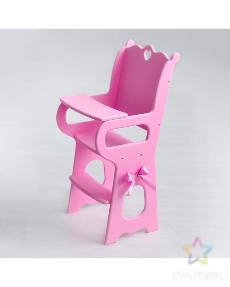 Игрушка детская: столик для кормления с мягким сидением, коллекция «Diamond princess» розовый арт. СМЛ-90919-1-СМЛ0005216847 4