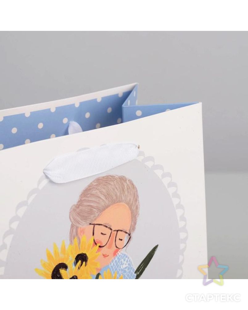 Пакет ламинированный вертикальный «Любимой Бабушке», MS 18 × 23 × 10 см арт. СМЛ-146886-1-СМЛ0005220376 4