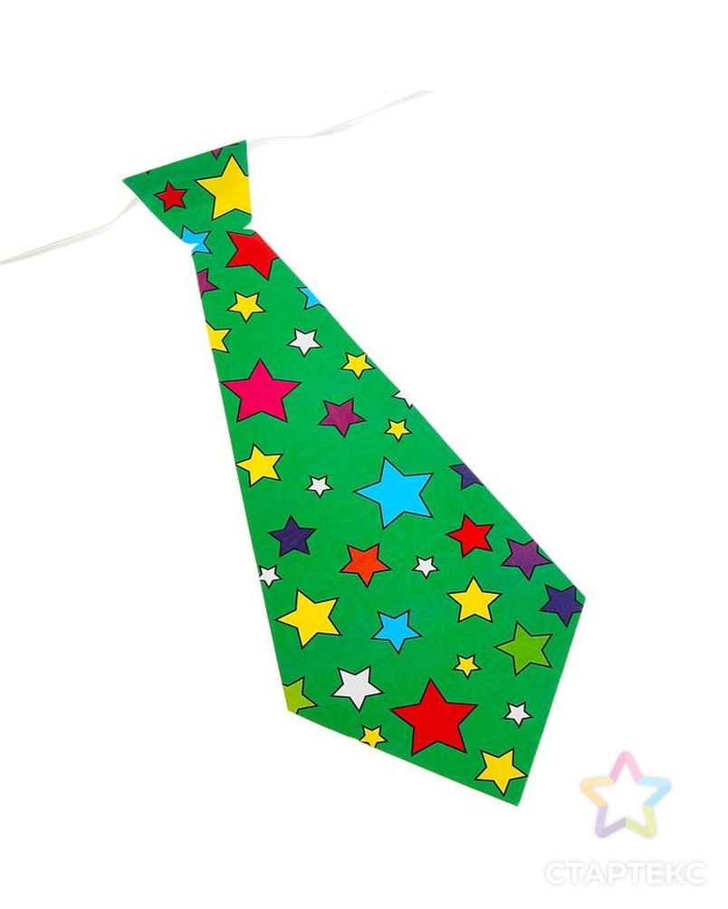 Карнавальный галстук «Звёзды», набор 6 шт., виды МИКС арт. СМЛ-90817-1-СМЛ0005220413 2