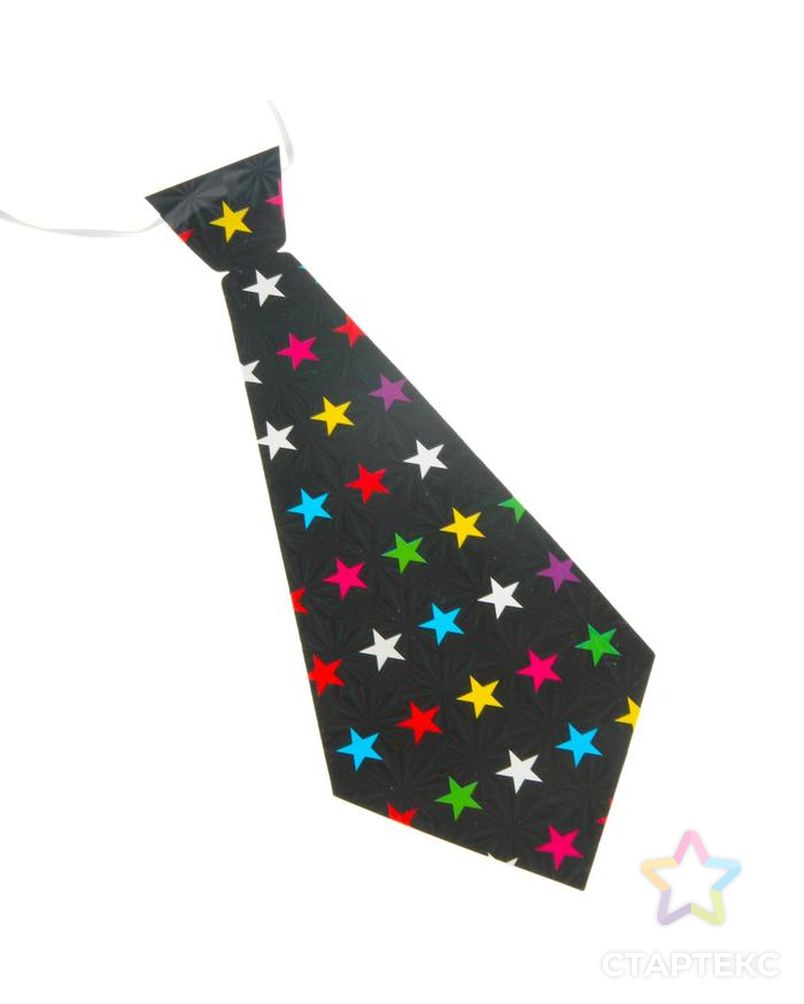 Карнавальный галстук «Звёзды», набор 6 шт., виды МИКС арт. СМЛ-90817-1-СМЛ0005220413 3