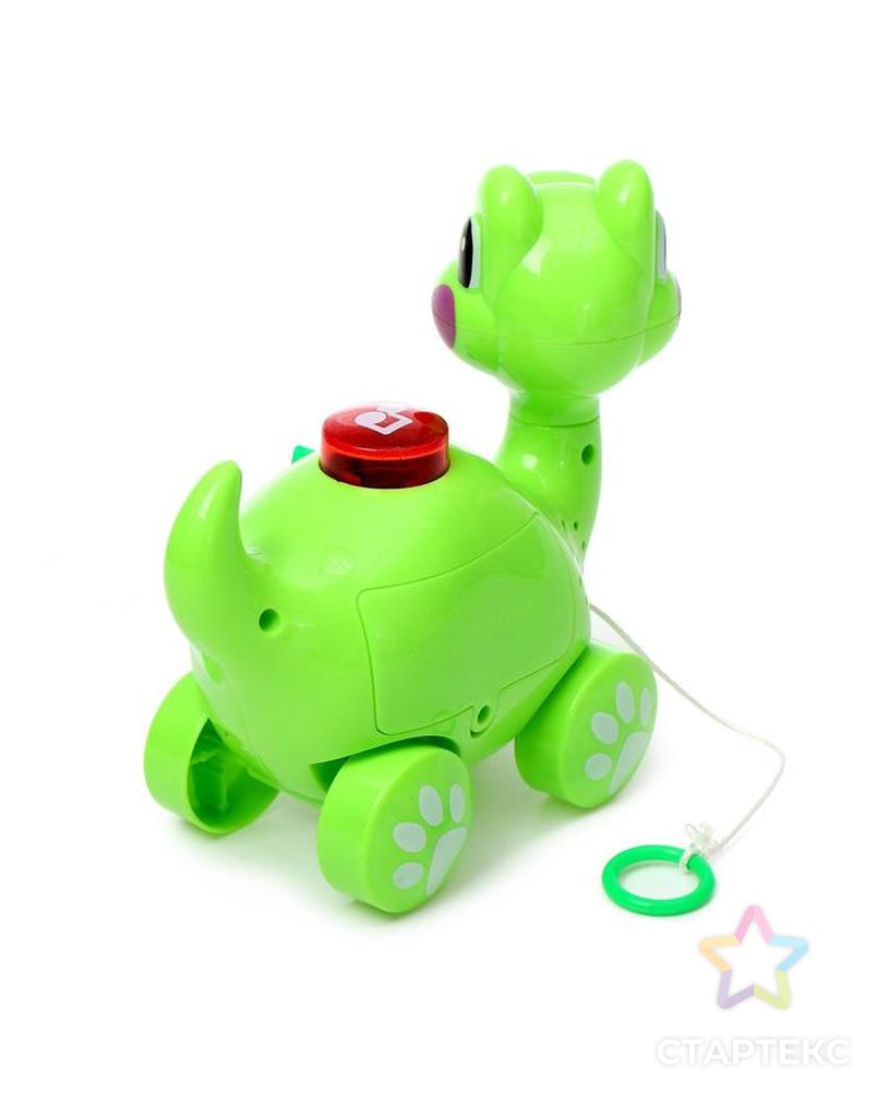 ZABIAKA Музыкальная игрушка "Маленький динозаврик", цвета МИКС звук, свет, цвет микс арт. СМЛ-139834-1-СМЛ0005221837 3