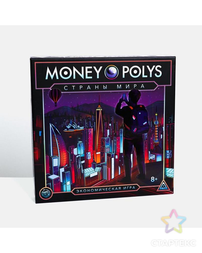 Экономическая игра «MONEY POLYS. Страны мира», 8+ арт. СМЛ-128472-1-СМЛ0005231512 12
