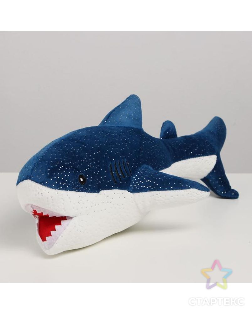 Мягкая игрушка "Акула" 36 см, цвет МИКС арт. СМЛ-125216-1-СМЛ0005241912 1