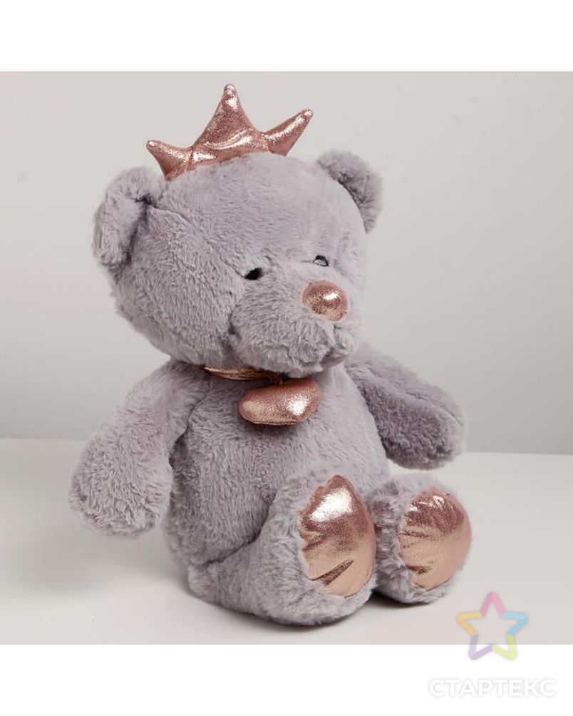 Мягкая игрушка "Медведь" цвет МИКС арт. СМЛ-125224-1-СМЛ0005241921 2