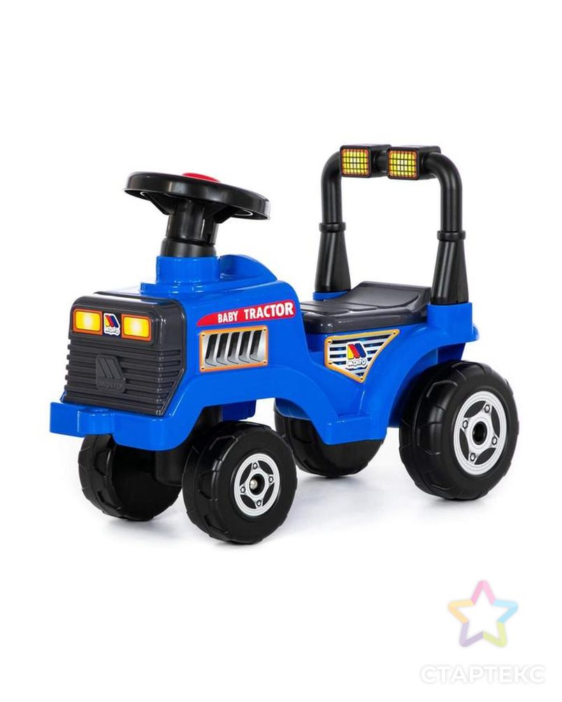 Толокар-трактор «Митя», цвет синий арт. СМЛ-108664-1-СМЛ0005244426 1