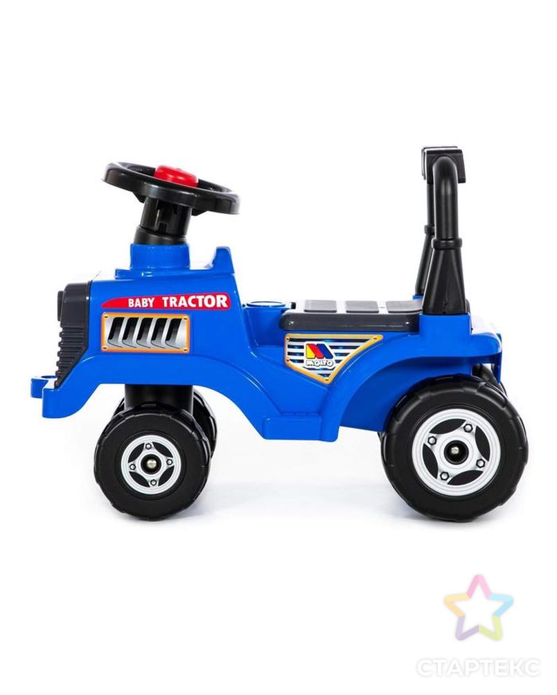 Толокар-трактор «Митя», цвет синий арт. СМЛ-108664-1-СМЛ0005244426 2