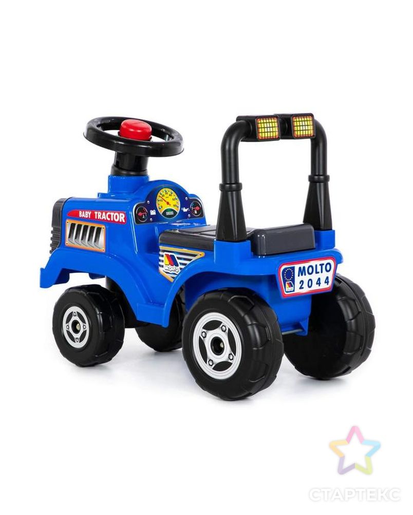 Толокар-трактор «Митя», цвет синий арт. СМЛ-108664-1-СМЛ0005244426 3