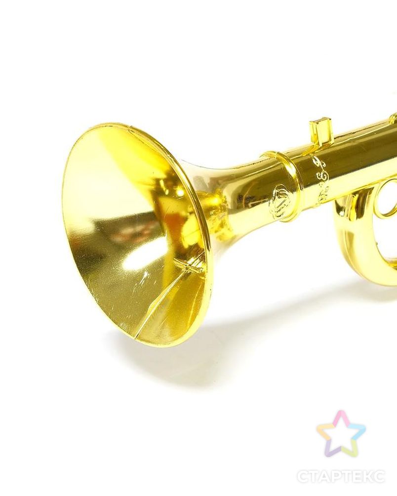 Игрушка музыкальная "Труба", цвета МИКС арт. СМЛ-134535-1-СМЛ0005246345 3